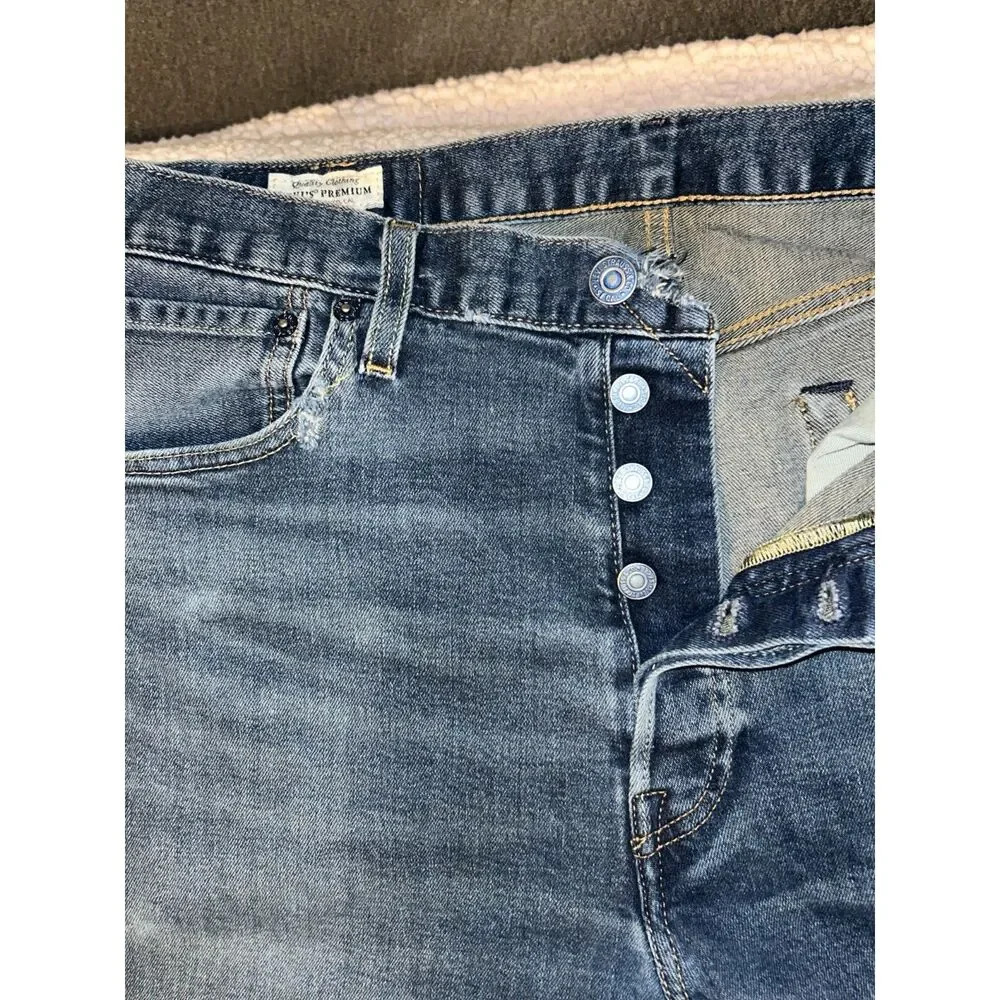 Y2K Men's Levi's Premium 501 Original Fit Denim Jeans W33 L34
